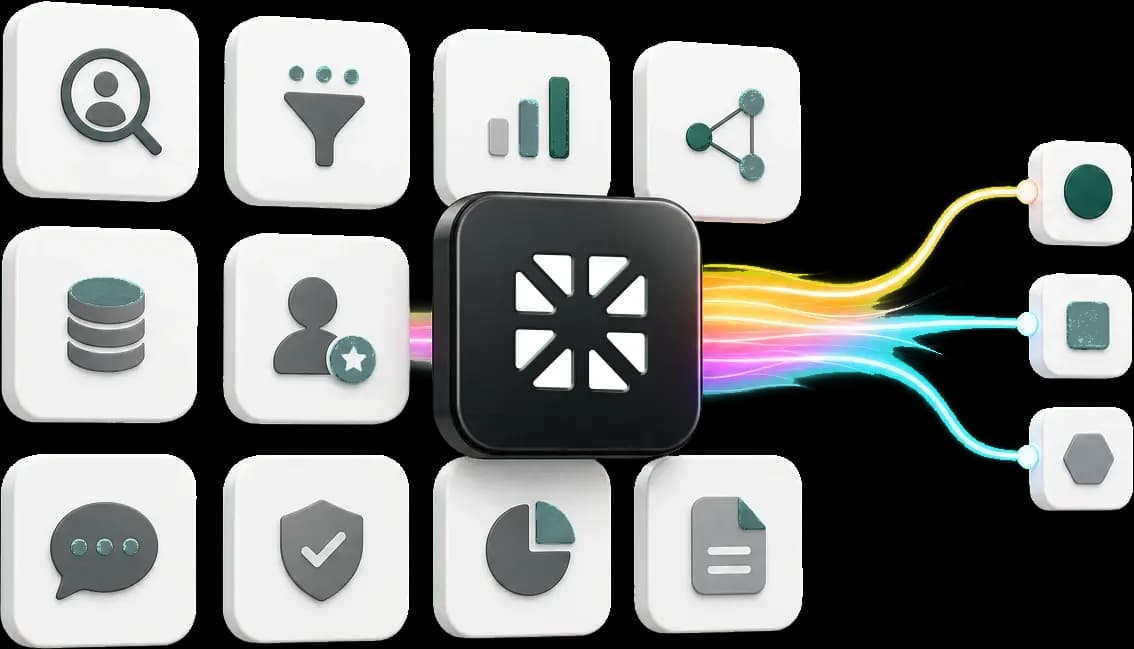 A library of skills wired into your apps and tools
