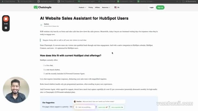 HubSpot explainer video