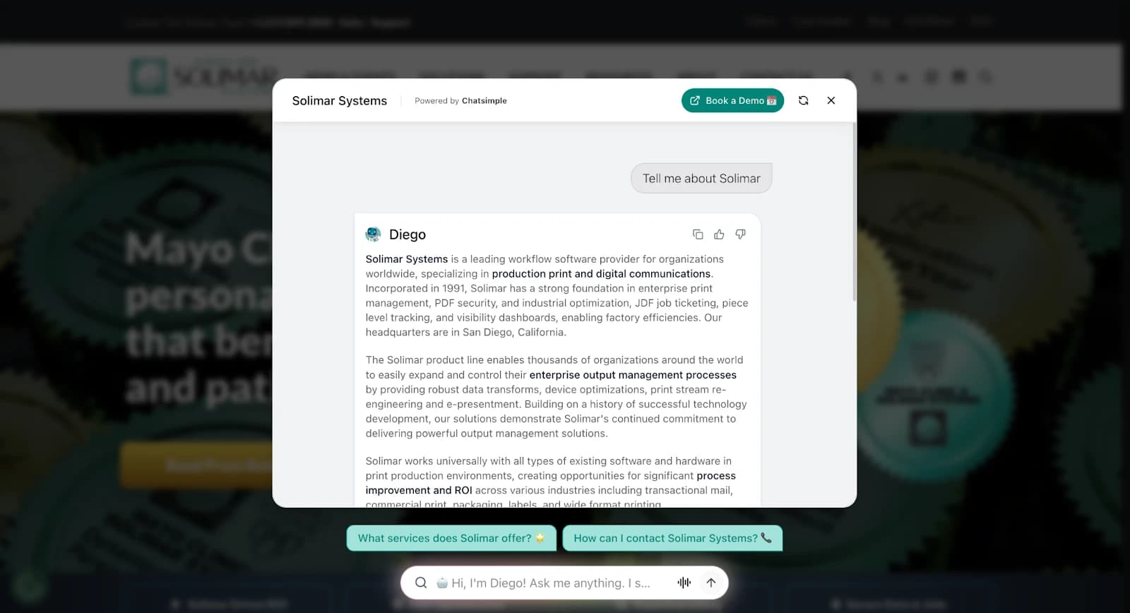 Solimar Systems Genweb
