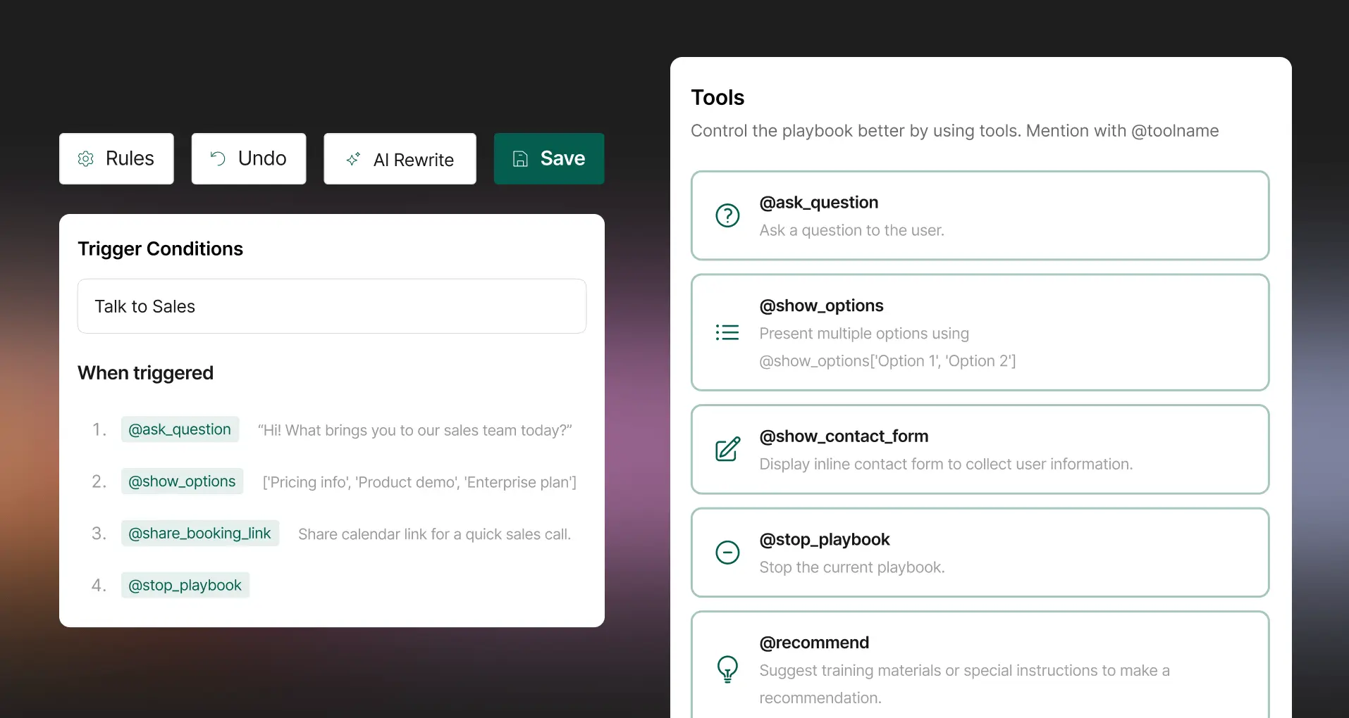 Dynamic Flow Control